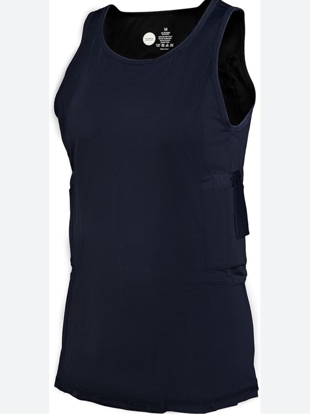 GrayStone Concealment Black CCW Compression Holster Tank Top Women’s XL - Picture 9 of 12